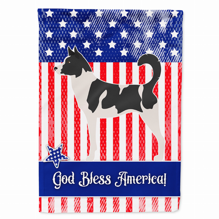 Dog Print American Flag Garden Size - 638508984555
