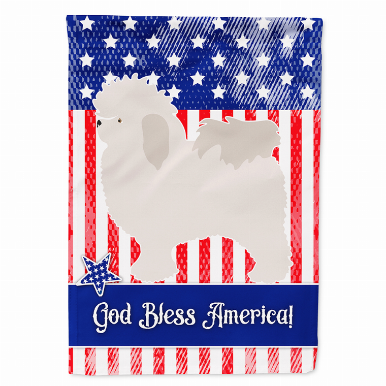 Dog Print American Flag Garden Size - 638508984357