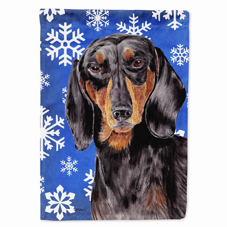 Winter Snowflakes Holiday Dog Flag Garden Size - 705332067638