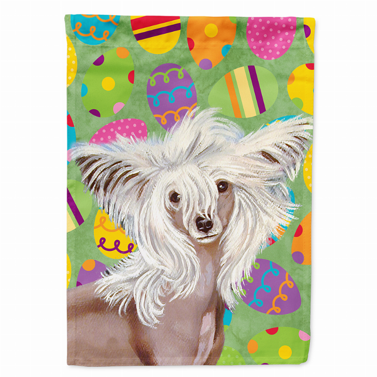 Easter Eggtravaganza with Dog Flag Garden Size - 617375989399