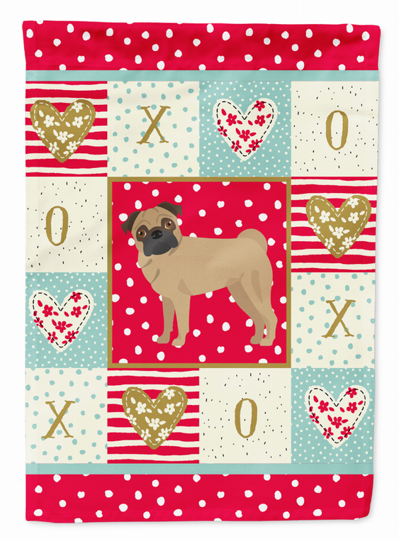 Dog Love Flag Garden Size - 194030178362