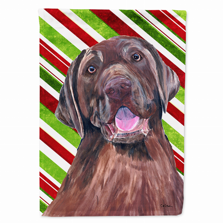 Candy Cane Holiday Christmas Dog Flag Garden Size - 705332067447