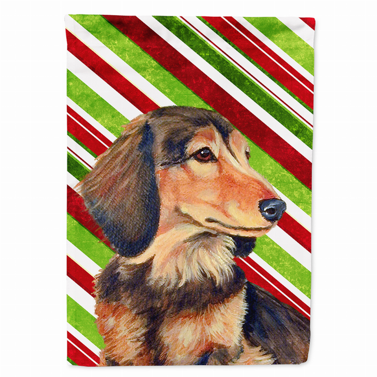 Candy Cane Holiday Christmas Dog Flag Garden Size - 705332071406