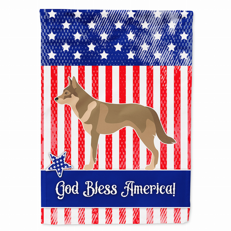Dog Print American Flag Garden Size - 638508984616