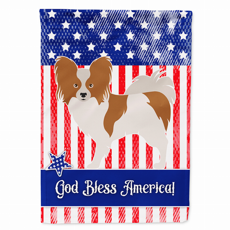 Dog Print American Flag Garden Size - 638508984364