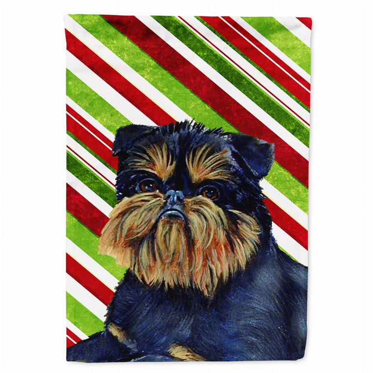 Candy Cane Holiday Christmas Dog Flag Garden Size - 705332071376