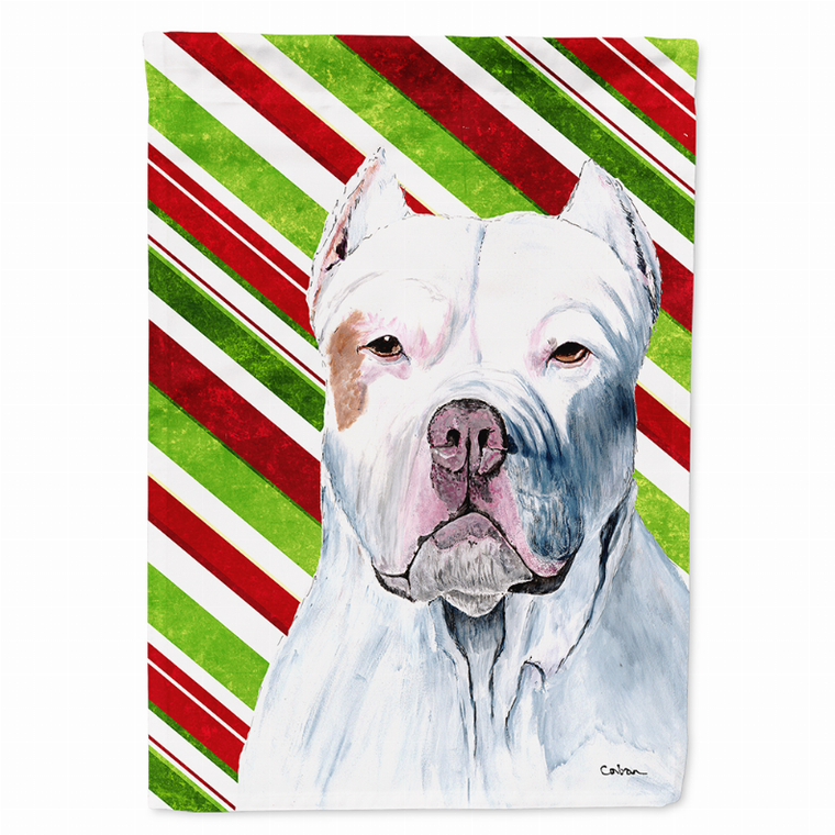 Candy Cane Holiday Christmas Dog Flag Garden Size - 705332067416