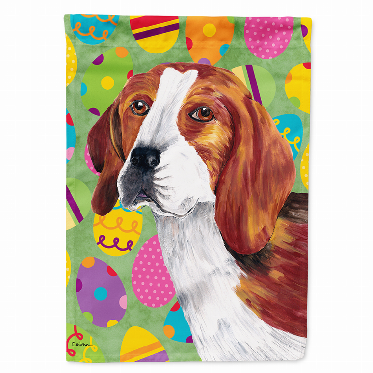 Easter Eggtravaganza with Dog Flag Garden Size - 617375989955