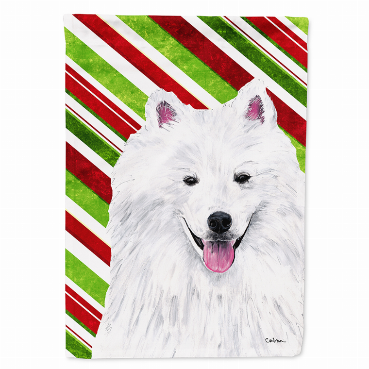 Candy Cane Holiday Christmas Dog Flag Garden Size - 705332067393