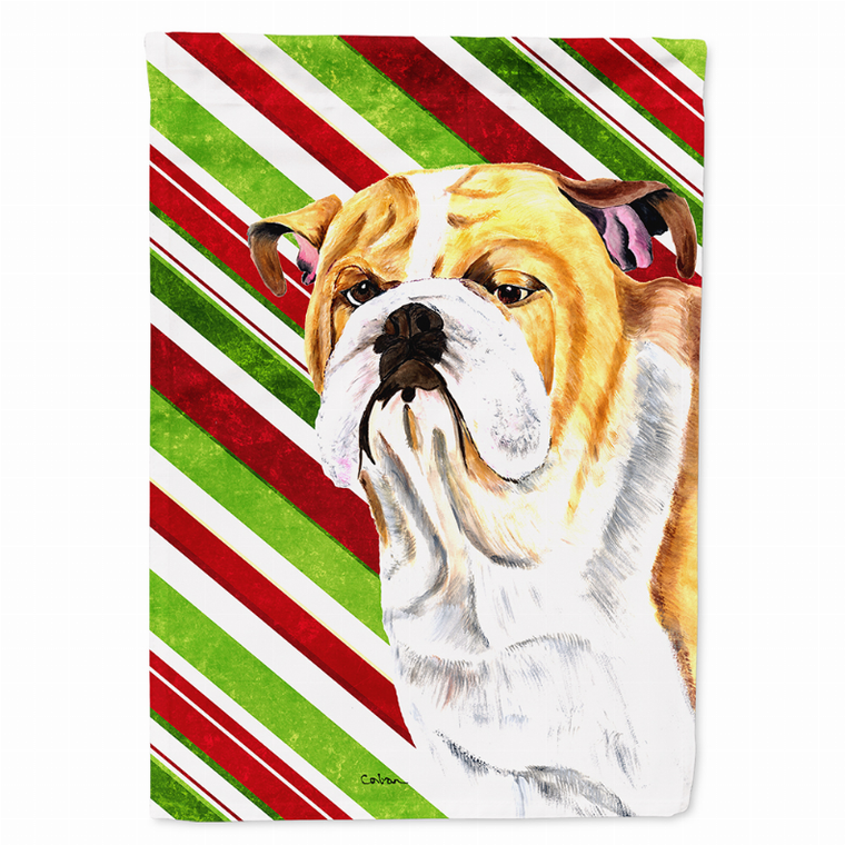 Candy Cane Holiday Christmas Dog Flag Garden Size - 705332067348
