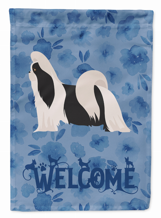Dog Welcome Flag Garden Size - 194030097960