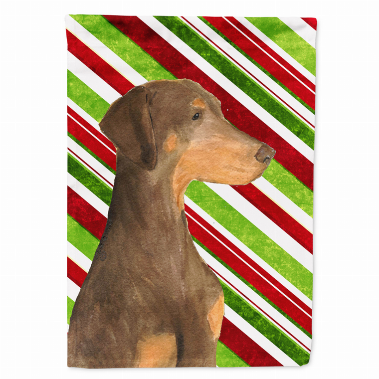 Candy Cane Holiday Christmas Dog Flag Garden Size - 705332068567