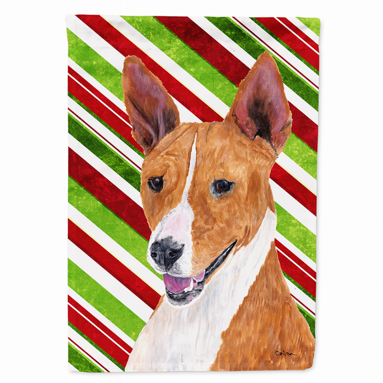 Candy Cane Holiday Christmas Dog Flag Garden Size - 705332067478