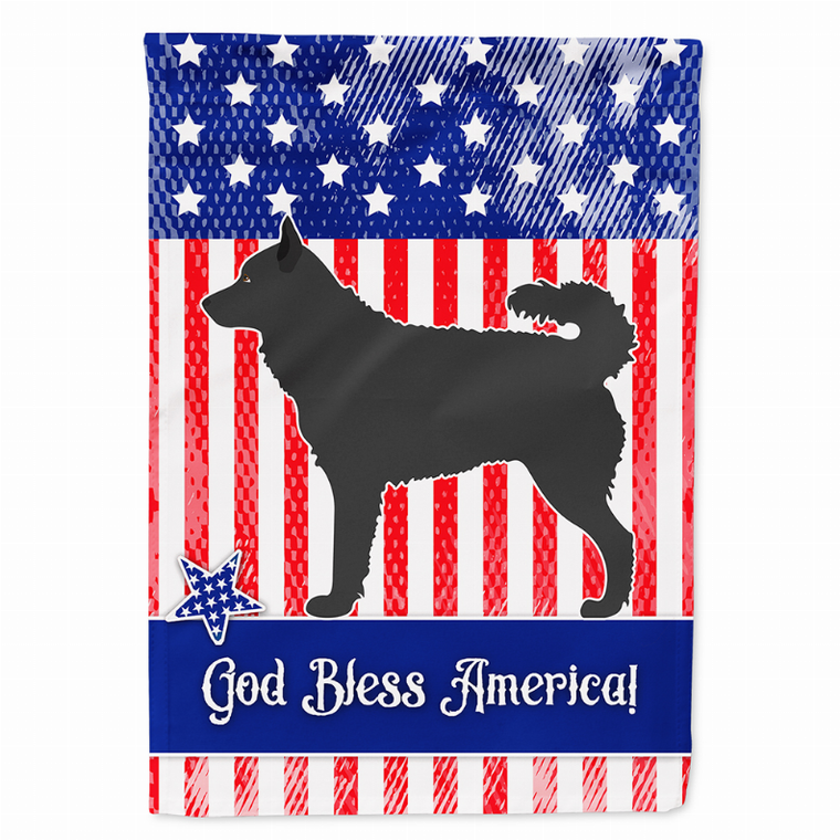 Dog Print American Flag Garden Size - 638508984623