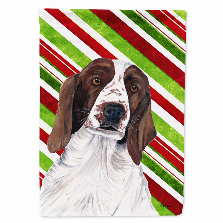 Candy Cane Holiday Christmas Dog Flag Garden Size - 705332067409