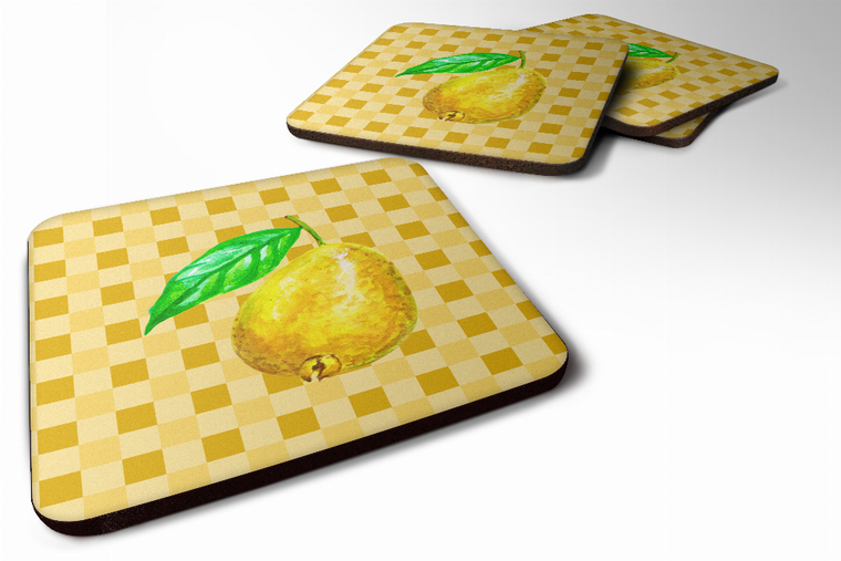 Food on Basketweave Foam Coaster - 638508825810