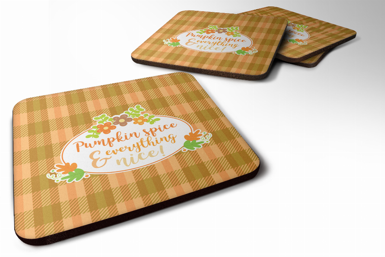 Fall Theme Foam Coaster - 638508808875