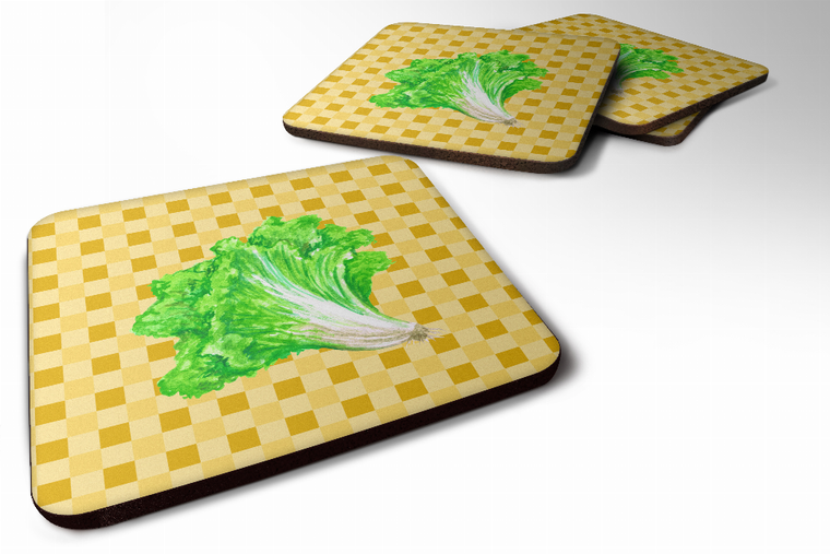 Food on Basketweave Foam Coaster - 638508825544
