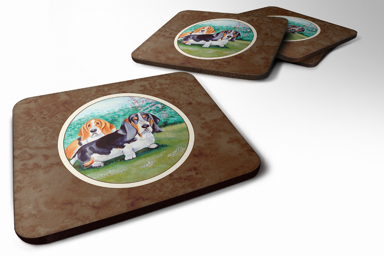 Dog Breed Hound Group Foam Coaster - 638508340092