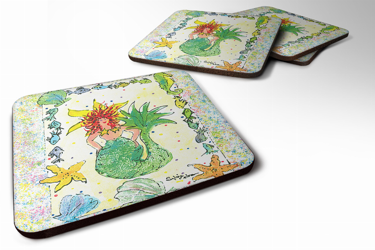 Mermaid Foam Coaster - 705332152273