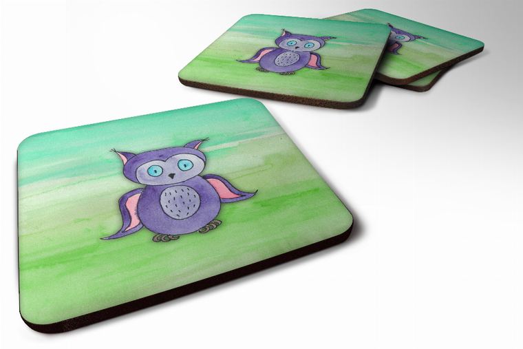 Watercolor Bird Art Foam Coaster - 638508845818