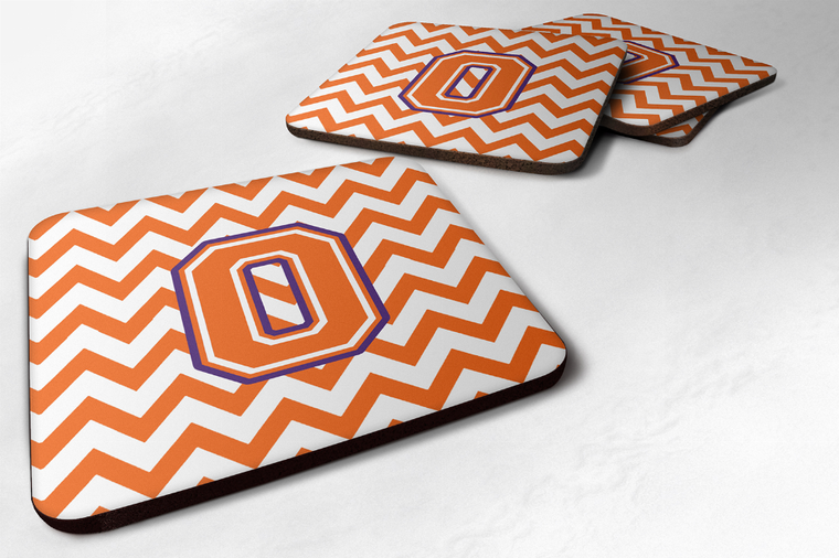 Letter Chevron Foam Coaster Set of 4 - 638508288646