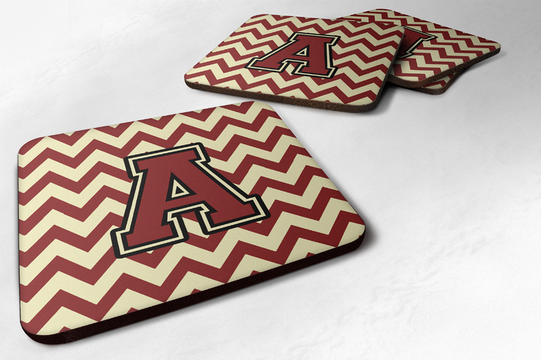 Letter Chevron Foam Coaster Set of 4 - 638508288240