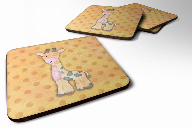 Polkadot theme Watercolor Foam Coaster - 638508835734