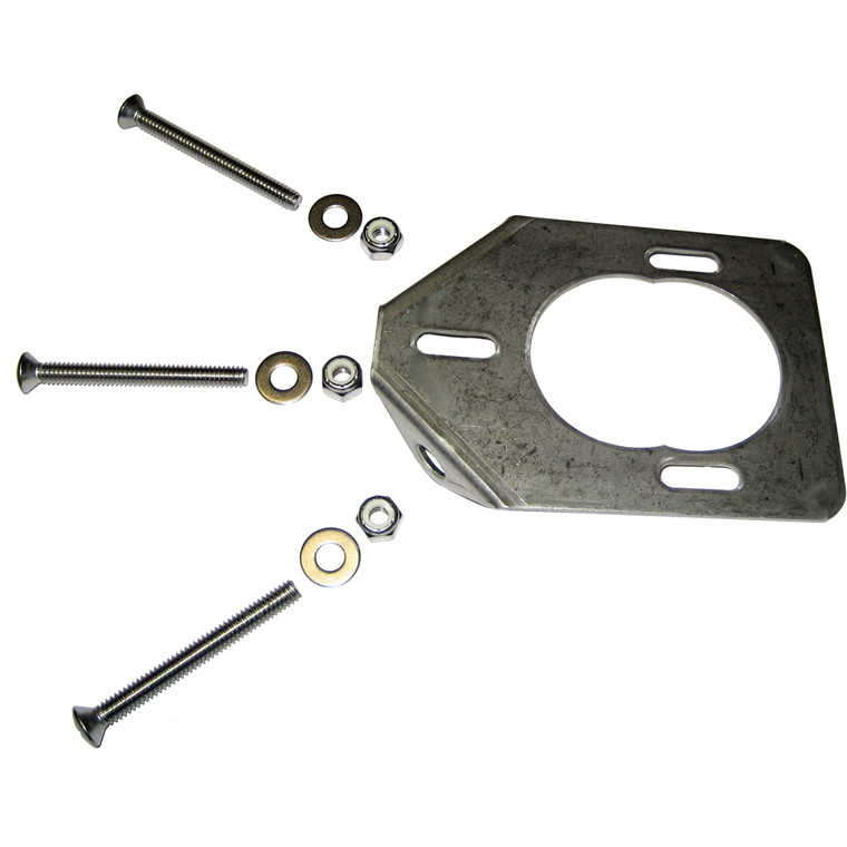 Lee's Stainless Steel Backing Plate f/Heavy Rod Holders - 096811590021
