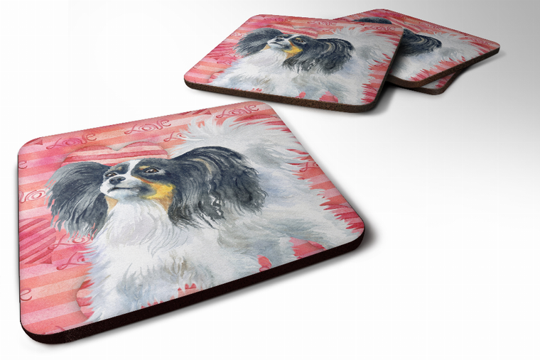 Love Design with Dog Foam Coaster Set of 4 - 652259211760