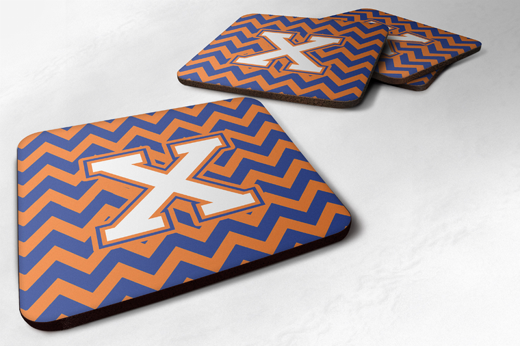 Letter Chevron Foam Coaster Set of 4 - 638508288219