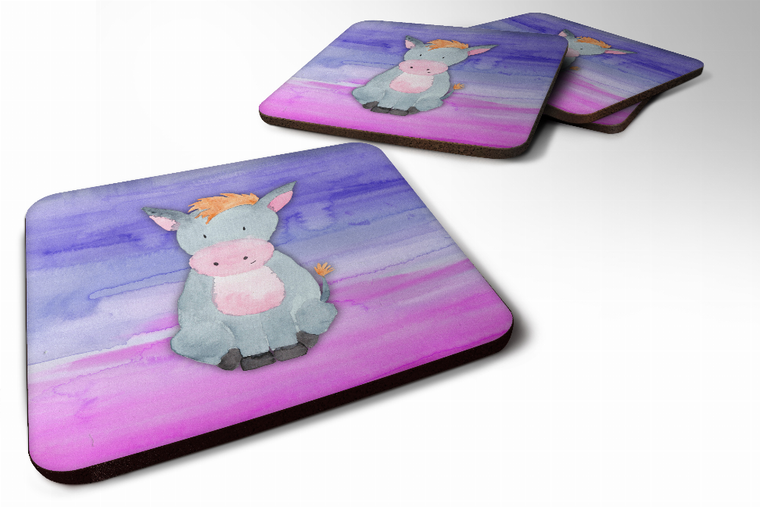Watercolor Animal Art Foam Coaster - 638508845672