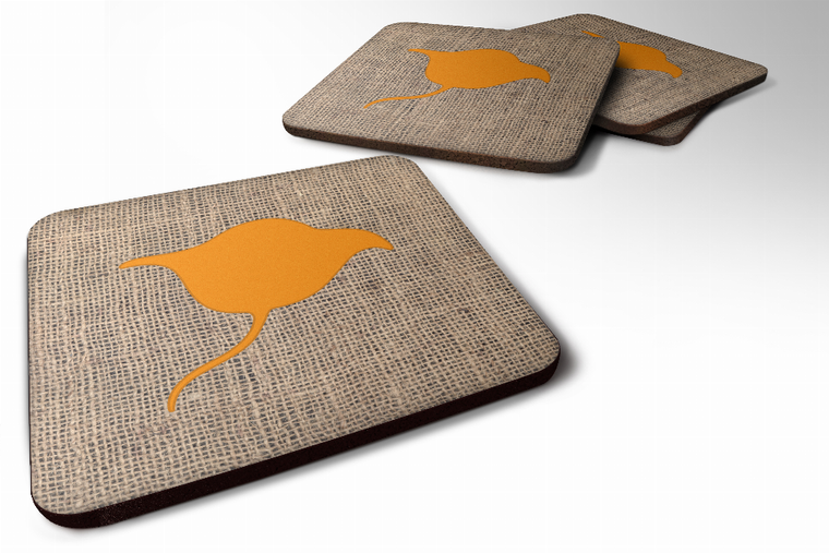 Burlap/Sealife Foam Coaster - 705332172097