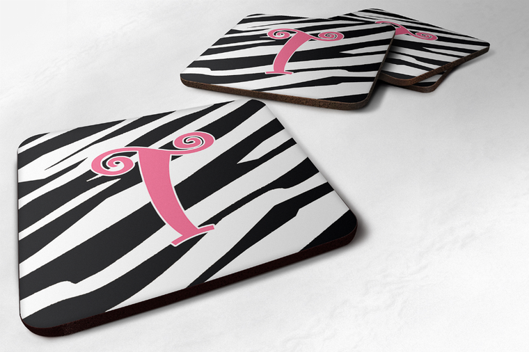 Letter Monogram - Foam Coaster Set of 4 - 705332159692