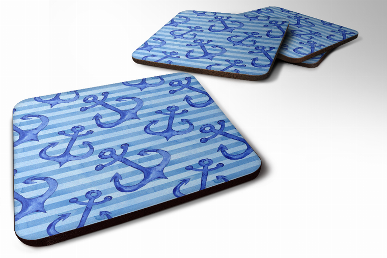 Watercolor Beach Foam Coaster - 638508877130