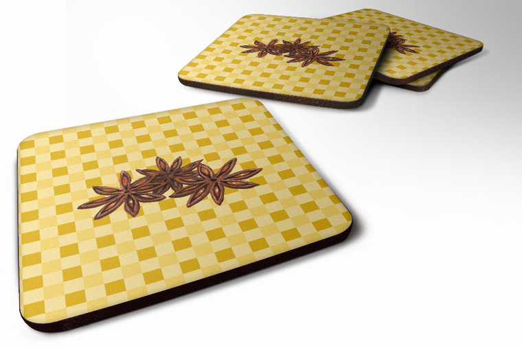 Food on Basketweave Foam Coaster - 638508825643