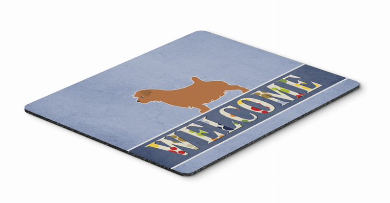 Dog Breed Welcome Mouse Pad, Hot Pad or Trivet - 638508700056