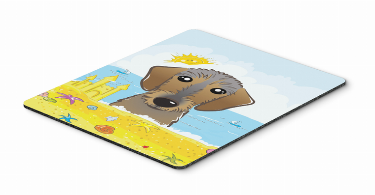 Dog Breed Summer Beach Mouse Pad, Hot Pad or Trivet - 638508200181