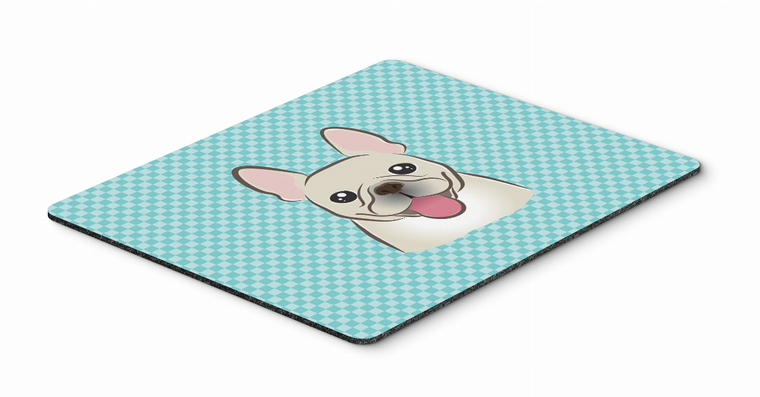 Checkerboard Design with Dog Mouse Pad, Hot Pad or Trivet - 615872913152