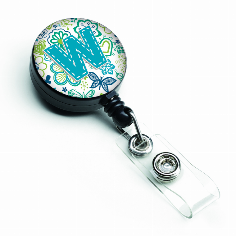 Flowers and Butterflies Retractable Badge Reel - 638508554956