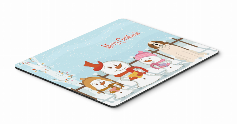 Merry Christmas Carolers Mouse Pad, Hot Pad or Trivet - 638508462022