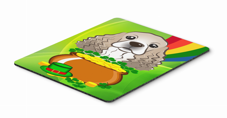 Dog Breed St. Patrick's Day Mouse Pad, Hot Pad or Trivet - 638508198778