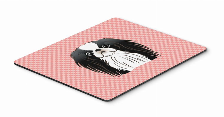 Checkerboard Design with Dog Mouse Pad, Hot Pad or Trivet - 615872913695