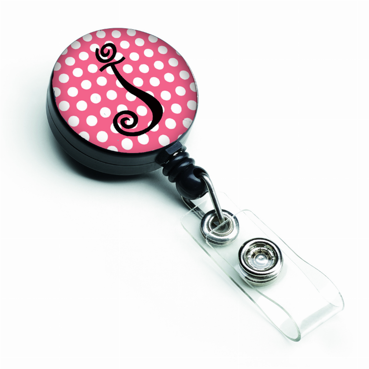 Polka Dots Retractable Badge Reel - 638508549877