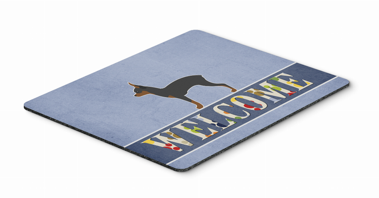 Dog Breed Welcome Mouse Pad, Hot Pad or Trivet - 638508699831