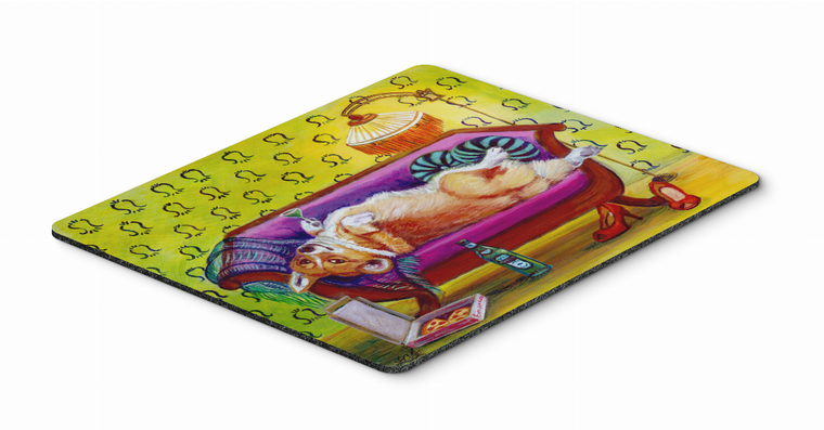 Corgi Themed Mouse Pad, Hot Pad or Trivet - 638508218445