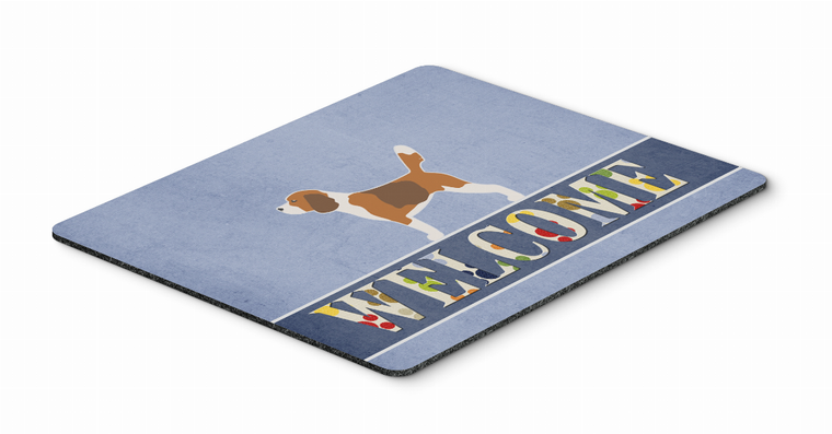 Dog Breed Welcome Mouse Pad, Hot Pad or Trivet - 638508700063