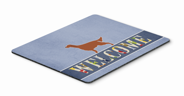 Dog Breed Welcome Mouse Pad, Hot Pad or Trivet - 638508699893