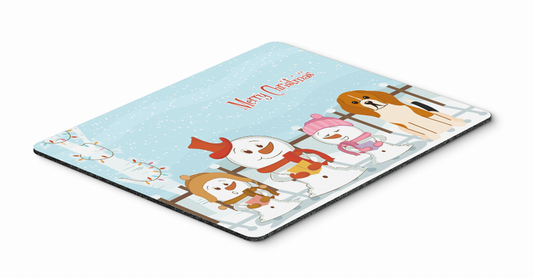 Merry Christmas Carolers Mouse Pad, Hot Pad or Trivet - 638508462077