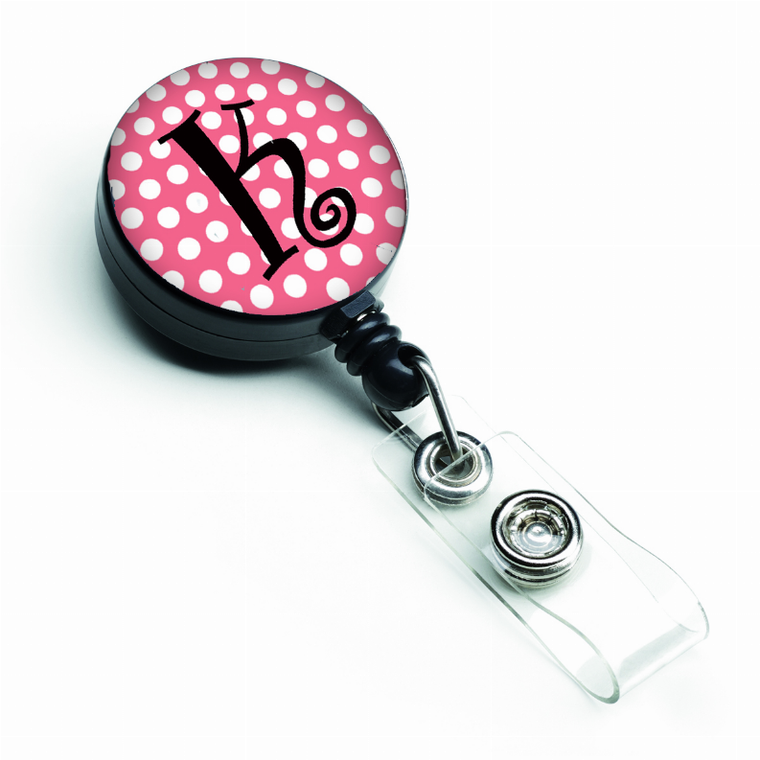 Polka Dots Retractable Badge Reel - 638508549884